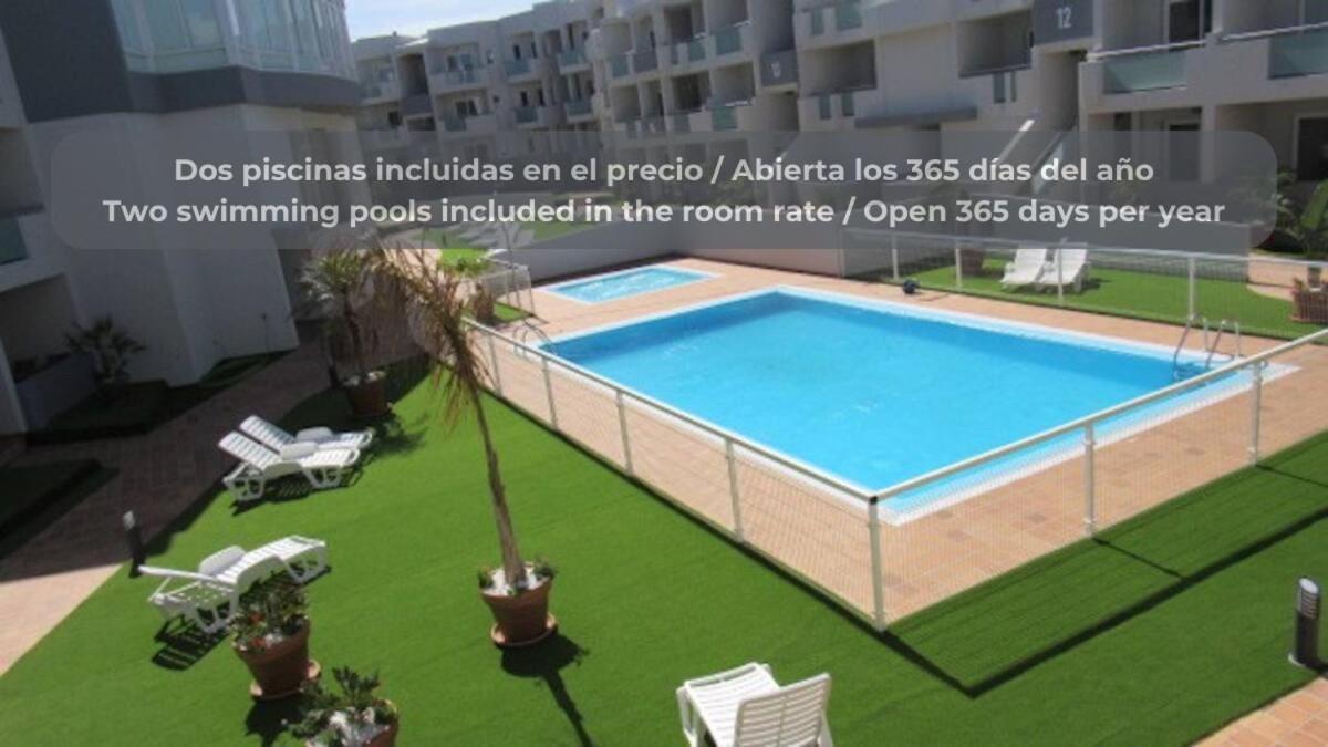 Tutti Frutti Con Piscina, Terraza Soleada Privada, Primera Planta Y Wi-Fi Коралео Екстериор снимка
