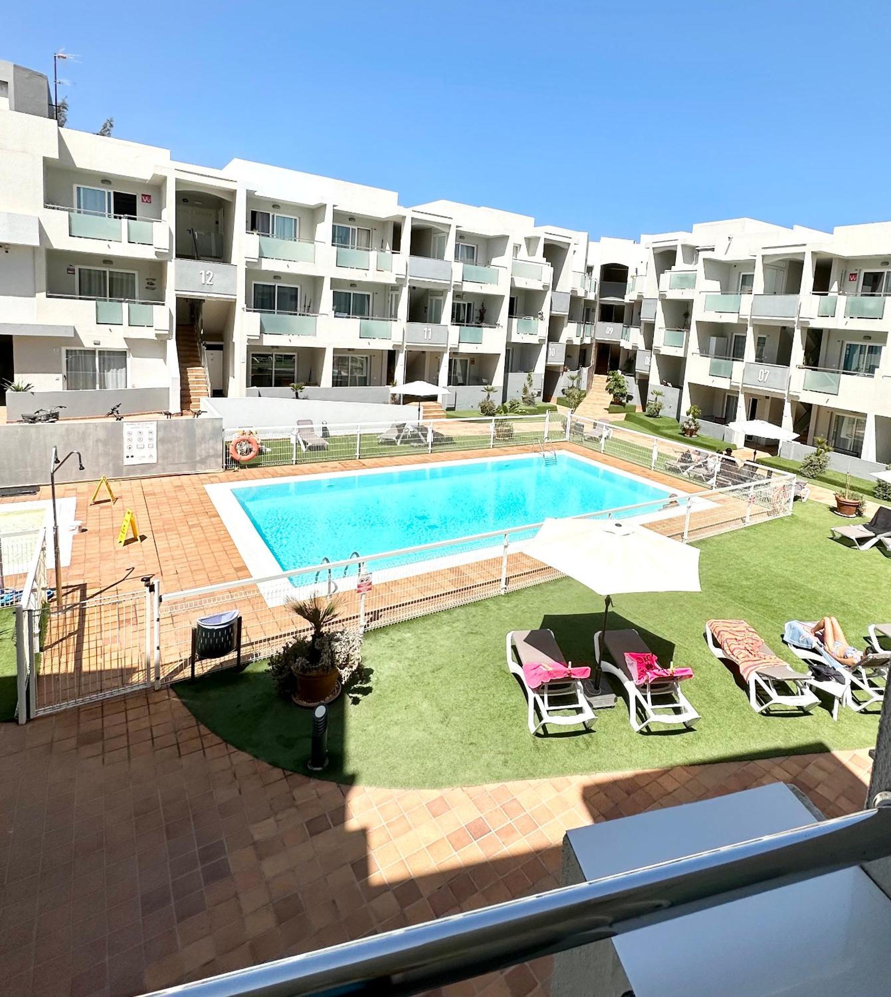 Tutti Frutti Con Piscina, Terraza Soleada Privada, Primera Planta Y Wi-Fi Коралео Екстериор снимка